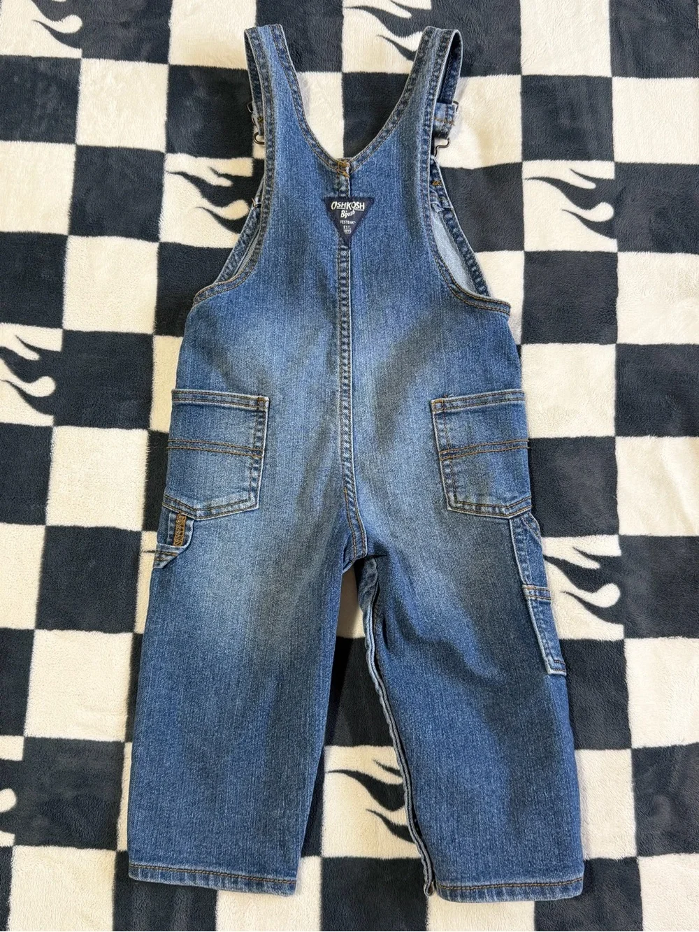OshKosh B'gosh Blue Denim Kids Overalls